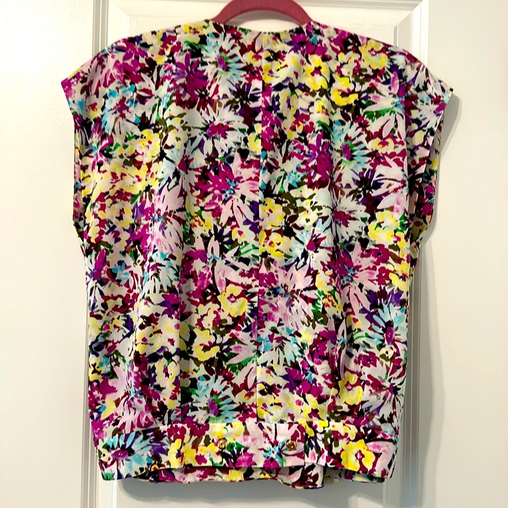 Cabi floral blouse
